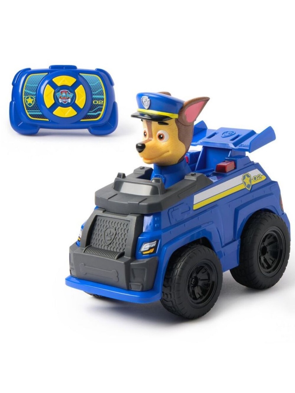 Chase - PAW Patrol Chase Remote Control Toy Vehicle Blue
